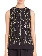 Proenza Schouler Embroidered Shell Top