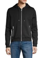 The Kooples Classic Zip-front Hooded Sweater