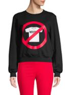 Moschino Graphic Stretch-cotton Sweatshirt