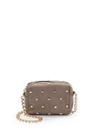 Deux Lux Studded Faux Leather Crossbody