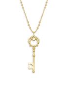 Gorjana Goldtone Key Pendant Necklace