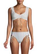 Lspace Beua Tilley Frida Striped Bikini Top