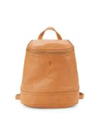 Frye Madison Zip Top Leather Backpack