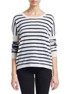 Atm Anthony Thomas Melillo Striped Cashmere Pullover