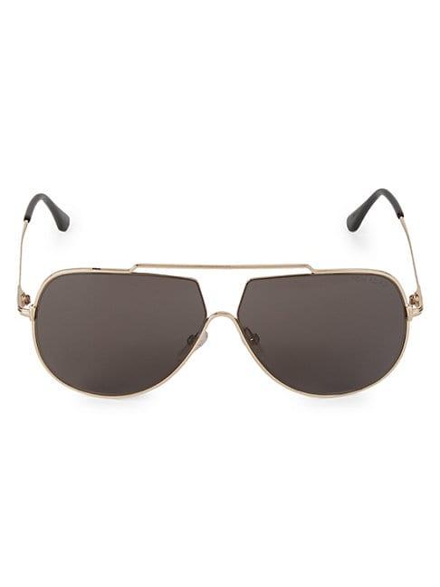 Tom Ford Eyewear 60mm Aviator Sunglasses
