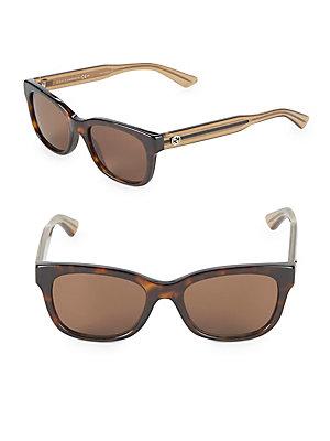 Gucci 50mm Oval Sunglasses