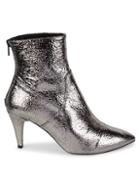 Free People Willa Metallic Leather Ankle Boots