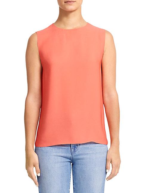 Theory Continuous Silk Shell Top