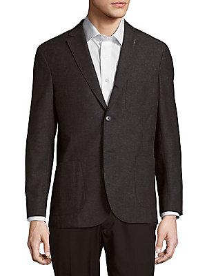Michael Bastian Wool & Cotton-blend Jacket