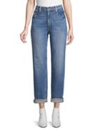 Paige Jeans Sarah High-rise Rolled-cuff Jeans