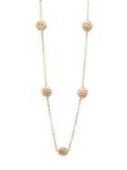Roberto Coin Stingray Silver Station Necklace