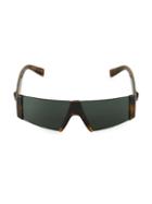 Versace 64mm Rectangular Sunglasses