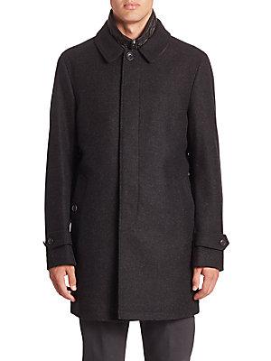Burberry Wool & Cashmere Blend Coat