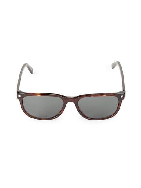 Ermenegildo Zegna 56mm Browline Cateye Sunglasses
