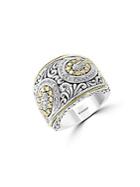 Effy Final Call Diamond & Sterling Silver Wide Ring