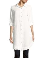 Saks Fifth Avenue Duster-fit Linen Tunic