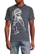 Prps Big Cherub Stripe Cotton T-shirt