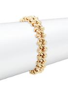 Saks Fifth Avenue Made In Italy 14k Gold Chain Bracelet
