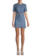 Lucca Couture Kennedi Front-tie Dress