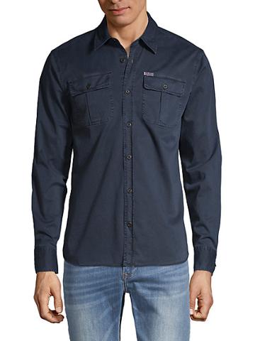 Ovadia & Sons Long-sleeve Twill Shirt