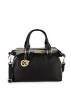 Versace Collection Donna Leather Satchel