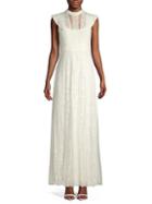 Bcbgmaxazria Lace Tulle Gown