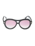 Tom Ford 56mm Oval Sunglasses