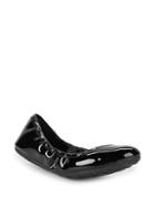 Cole Haan Casual Patent Leather Ballet Flats