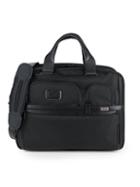 Tumi Leather-trim Expandable Laptop Brief Bag