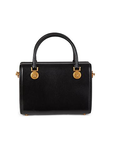Versace Collection Boxed Leather Top Handle Bag