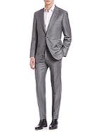 Hickey Freeman Two-button Wool Suit