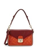 Longchamp Logo Quilted Leather Crossbody Bag