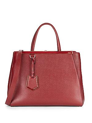 Fendi Fendi Red Saffiano 2jours