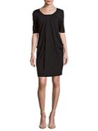 Lafayette 148 New York Solid Pleated Dress