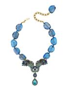 Heidi Daus Crystal & Rhinestone Glass Beaded Elephant Pendant Necklace