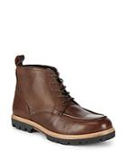 Ben Sherman Head Start Leather Ankle Boots