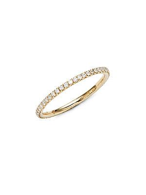 Nephora Pave Eternity Diamond Stackable Ring