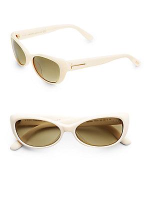 Tom Ford Eyewear Sebastian Oval Acetate Sunglasses