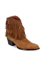 Aquazzura Pocahontas Suede Cowboy Boots