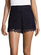 Lovers + Friends Night Bloom Lace Shorts