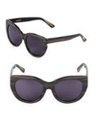 Hadid Runway 54mm Butterfly Sunglasses
