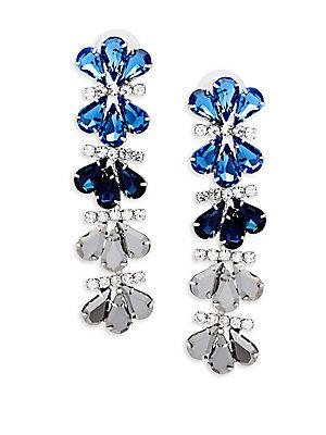 Saks Fifth Avenue Crystal Ombre Drop Earrings