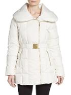 Cole Haan Belted Quilted Jacket