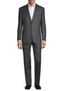 Canali Classic Stripe Wool Suit