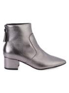 Karl Lagerfeld Paris Maude Metallic Ankle Boots
