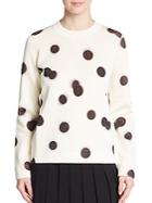 Marc By Marc Jacobs Blurred Polka Dot Sweater