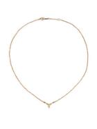 Mizuki Diamond & 14k Yellow Gold Delicate Necklace