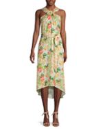 Ava & Aiden Floral-print High-low Dress