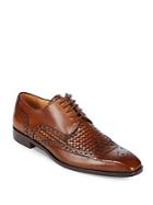 Saks Fifth Avenue Textured Leather Oxfords