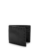 John Varvatos Marble Stained Leather Bi-fold Wallet